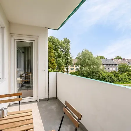 Ferienwohnung Arena Trifft Domizil By Cordissky In Direkter Umgebung Zur Arena Gelsenkirchen Exterior foto